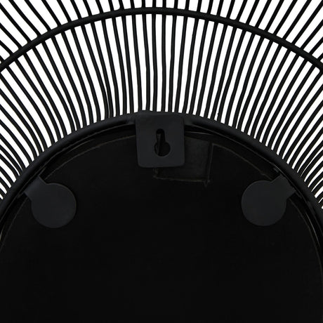 chico black wire mirror