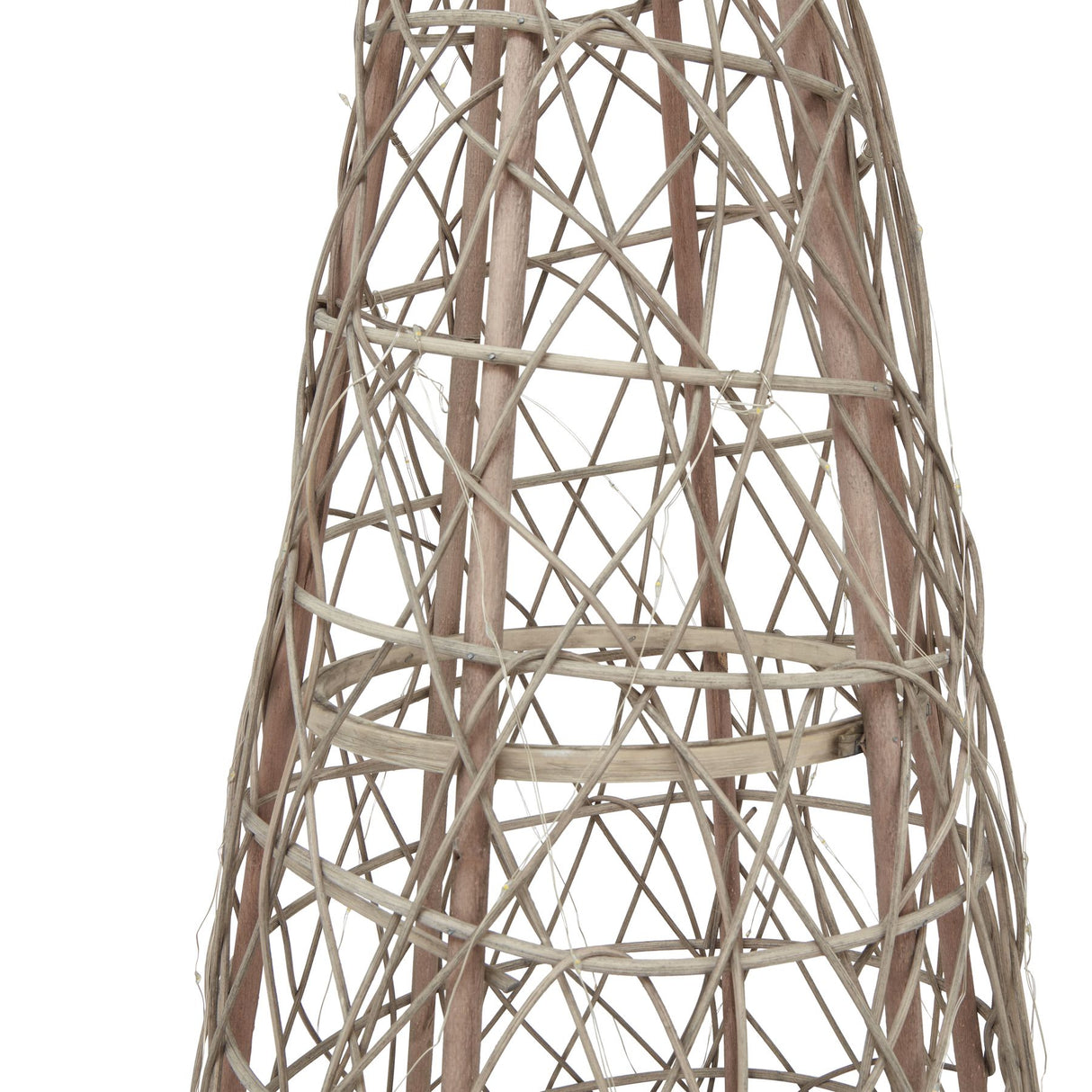 Esme LED Wicker Tree With Star