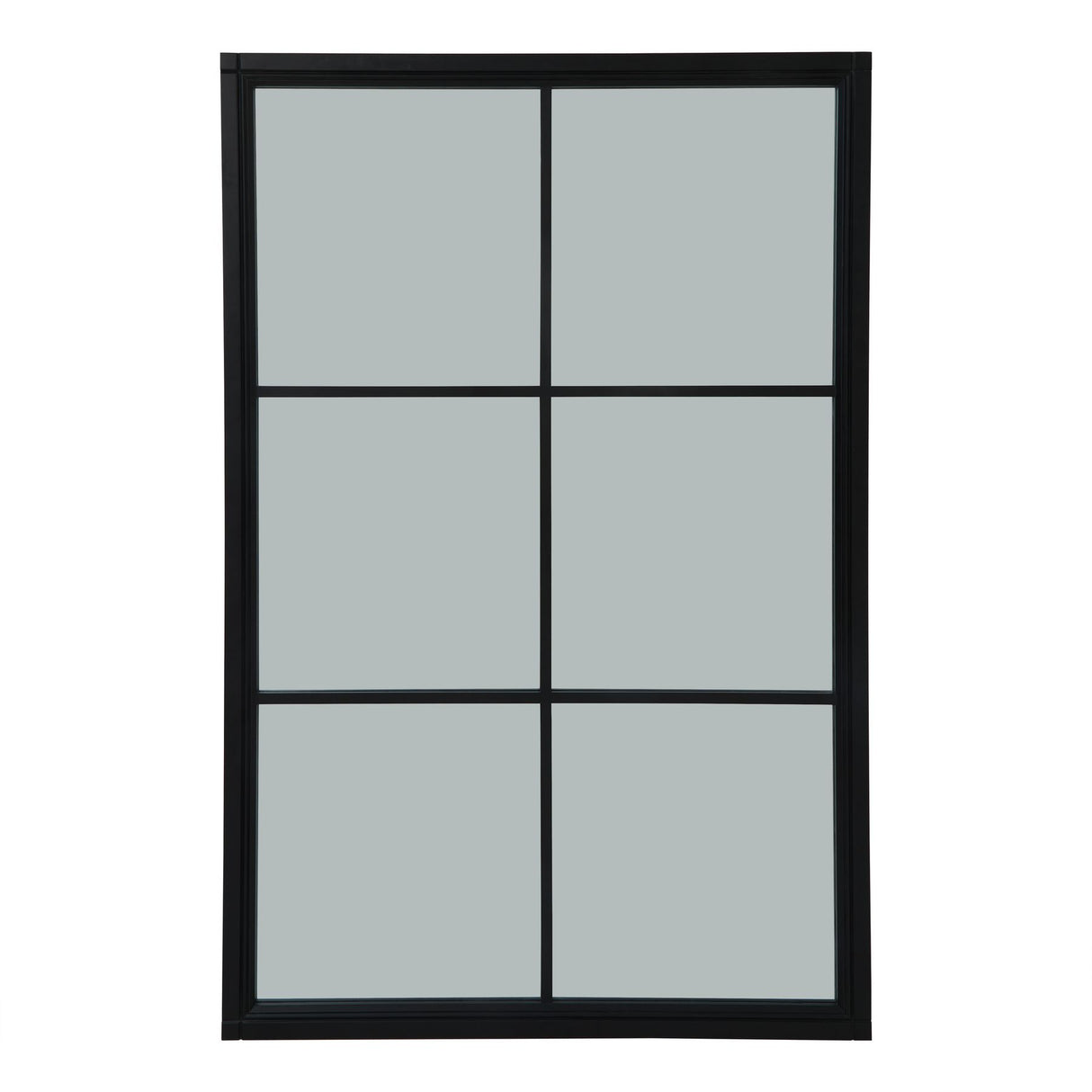 black wood xl window mirror