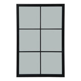 black wood xl window mirror