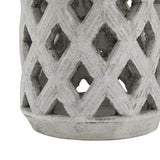 athena stone large lattice lantern