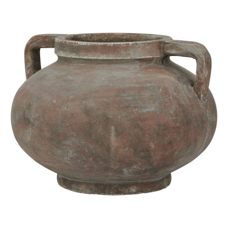 siena brown large pelike pot