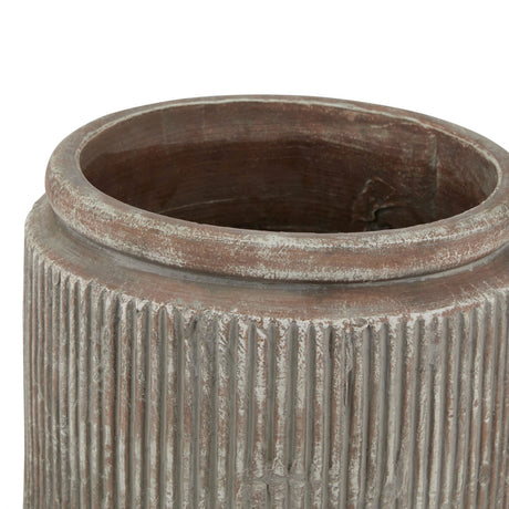 siena brown dolly pot