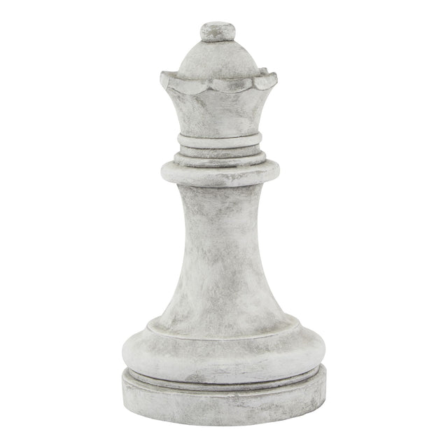 athena stone queen chess piece