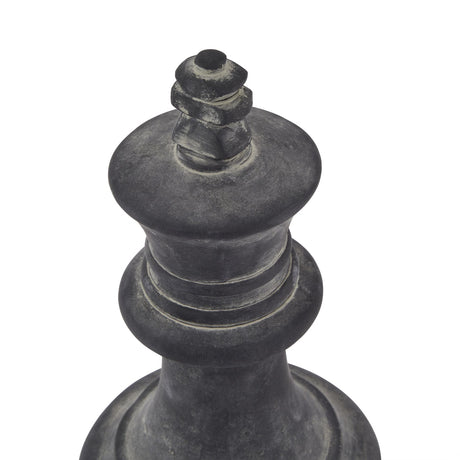 amalfi grey king chess piece