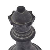 amalfi grey queen chess piece