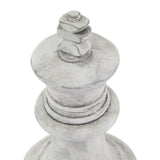 athena stone king chess piece