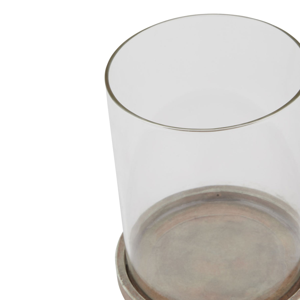 siena brown large hurricane lantern