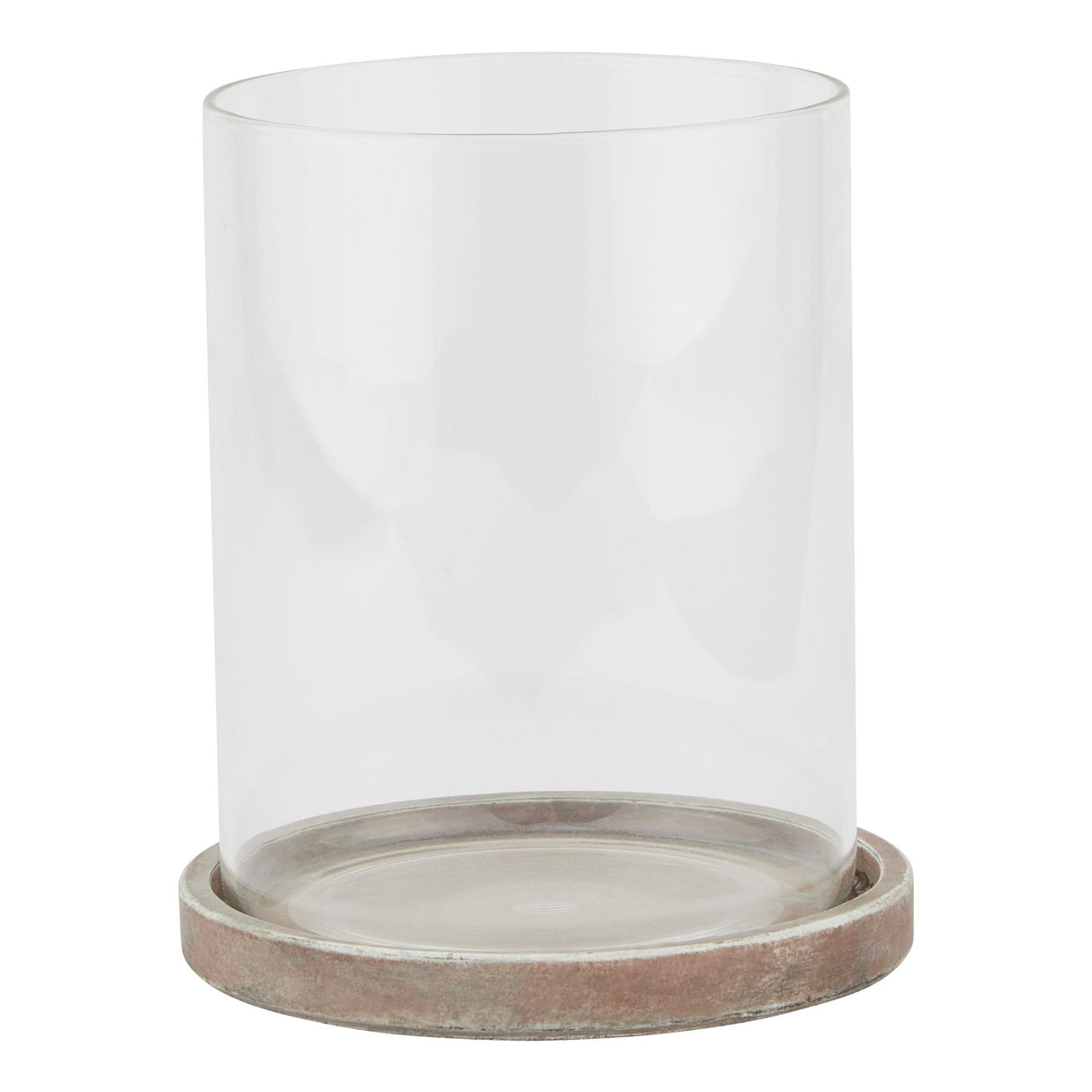 siena brown large hurricane lantern