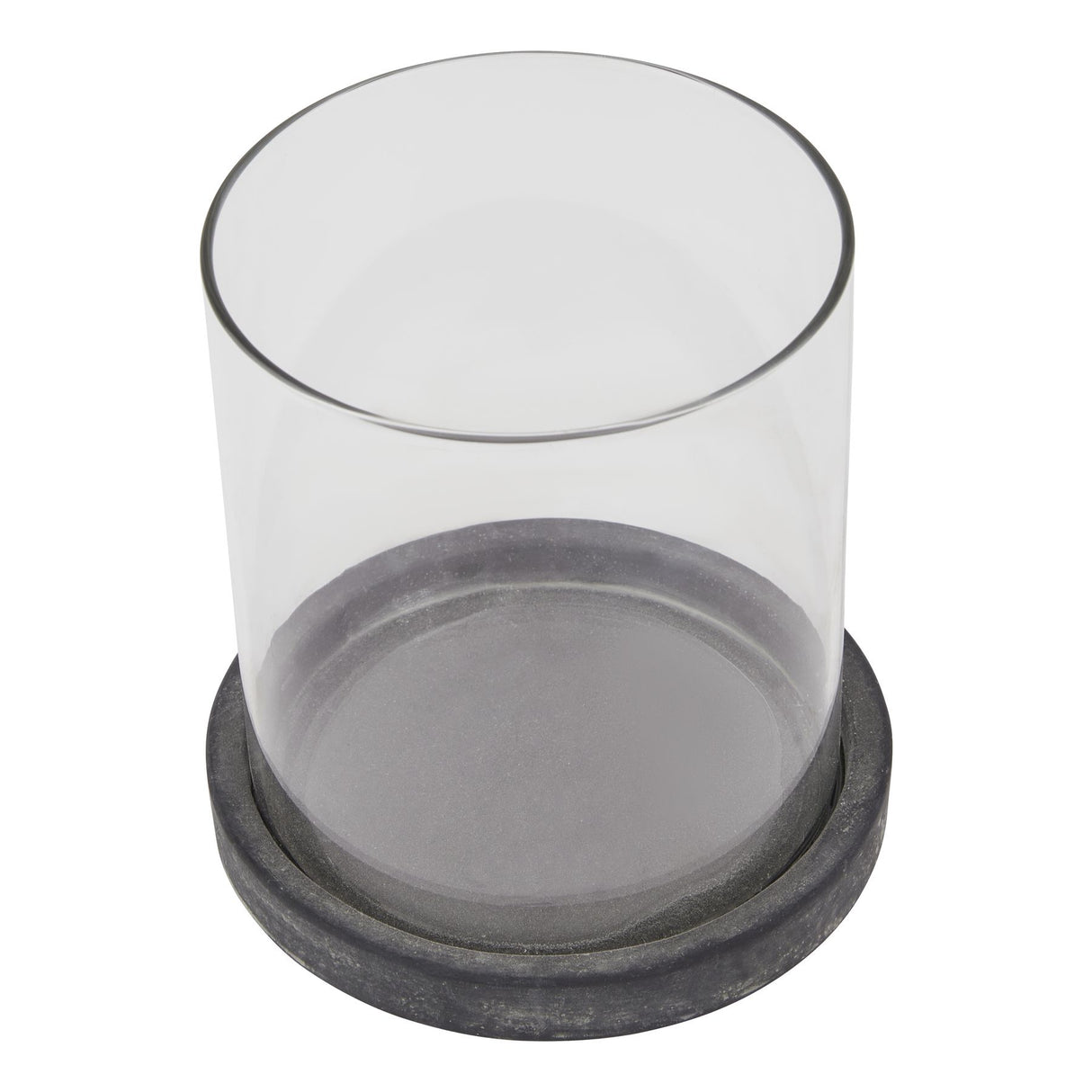 amalfi grey hurricane lantern