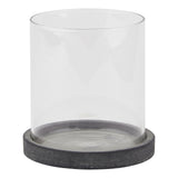 amalfi grey hurricane lantern