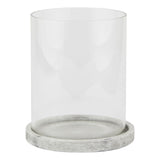 athena stone large hurricane lantern