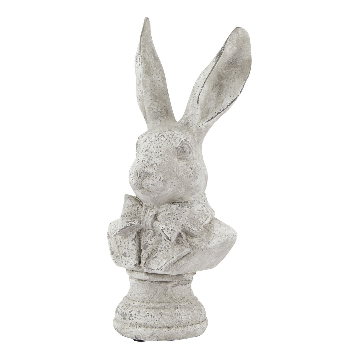 Elise Stone Effect Tuxedo Hare Ornament