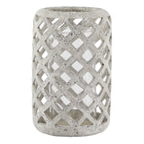 Frederique Large Stone Effect Hurricane Lantern