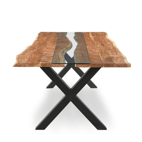 live edge collection large river dining table