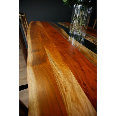 live edge collection large river dining table