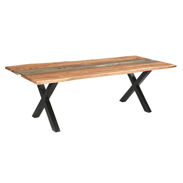 live edge collection large river dining table