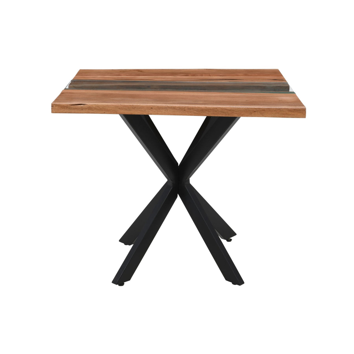 live edge collection square river dining table