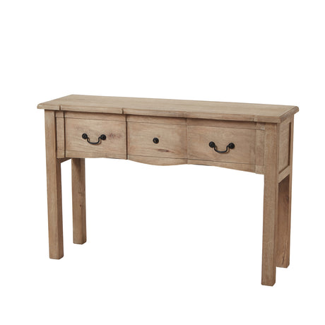 copgrove collection 3 drawer console