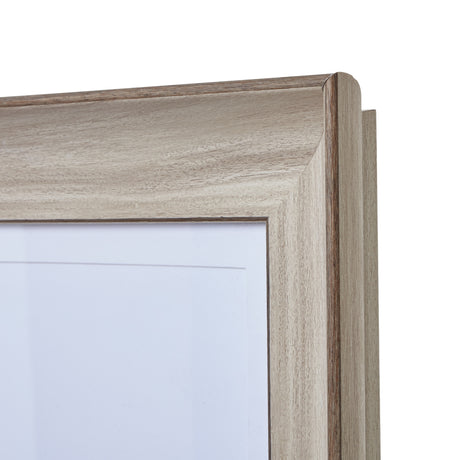 white washed a2 picture frame