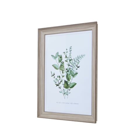 white washed a2 picture frame