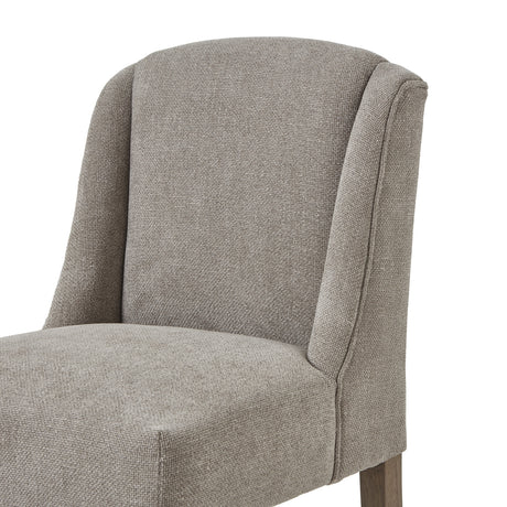 crompton woven taupe dining chair
