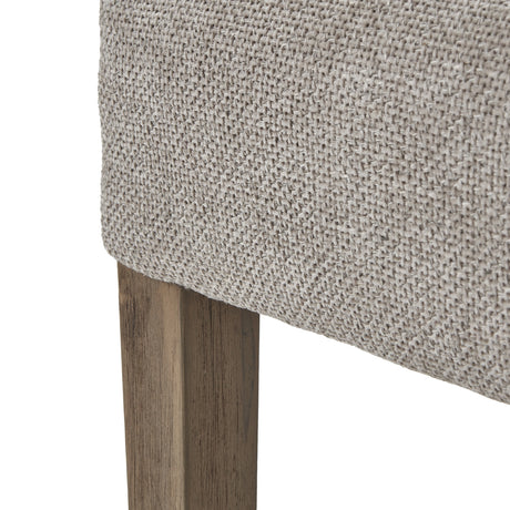 crompton woven taupe dining chair