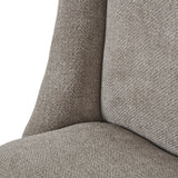 crompton woven taupe dining chair