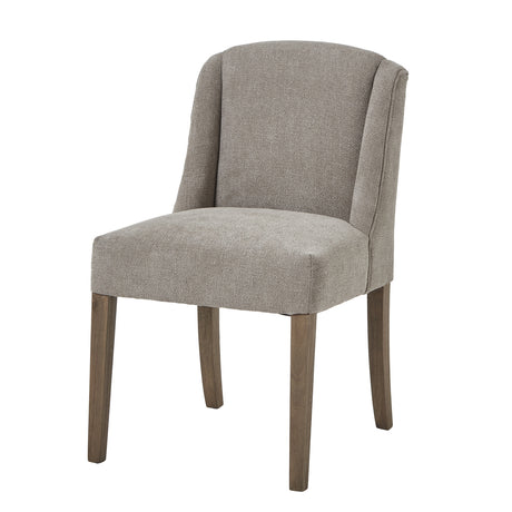 crompton woven taupe dining chair
