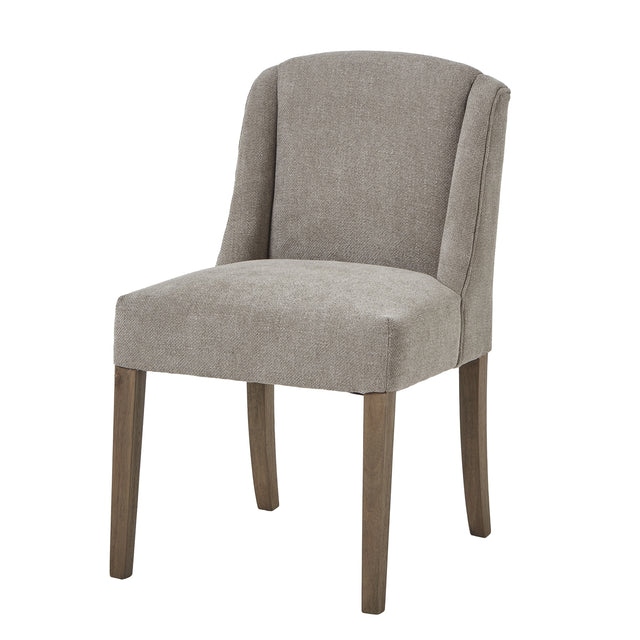 crompton woven taupe dining chair