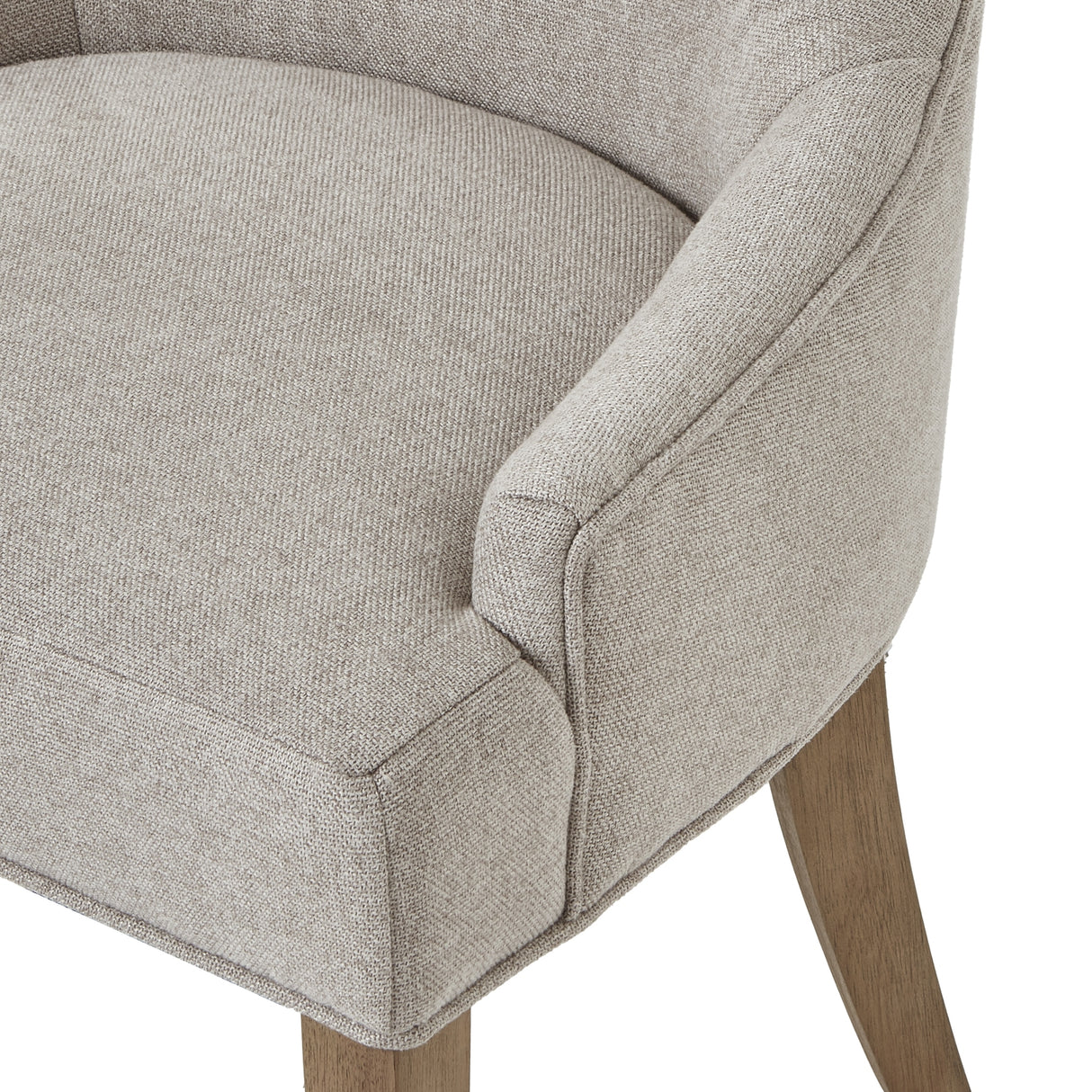 brockham oatmeal twill dining chair