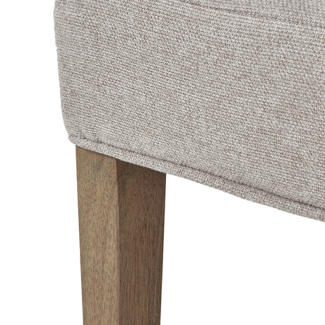 brockham oatmeal twill dining chair