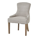 Celine Oatmeal Twill Dining Chair