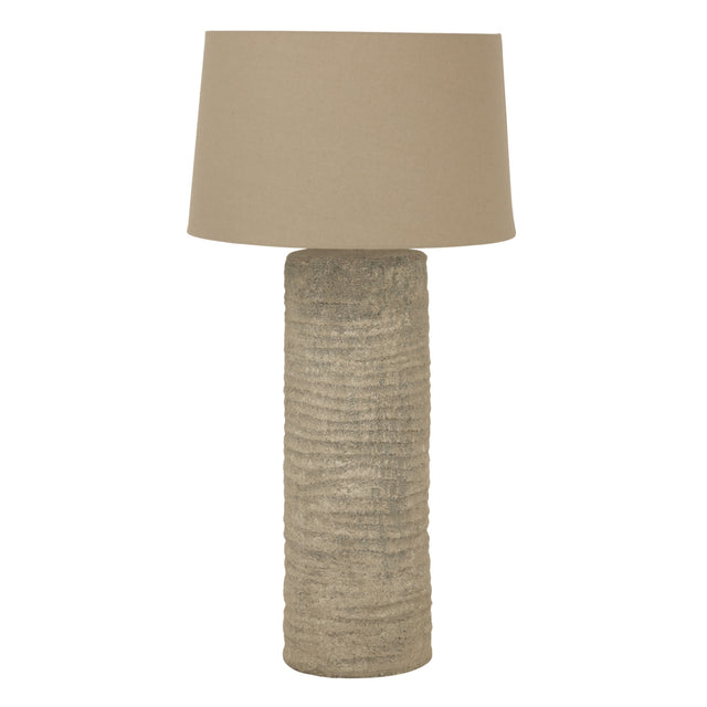 tall tuscan grey lamp