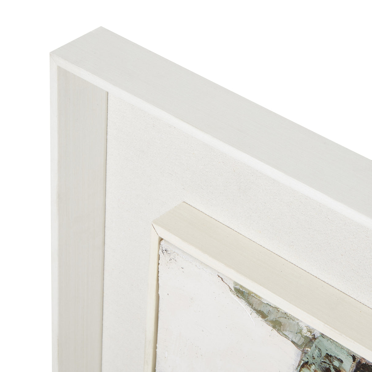 dolce dapple leaf framed painting on canvas