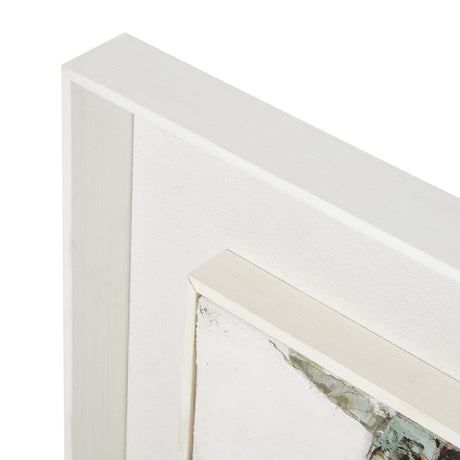 dolce dapple leaf framed painting on canvas