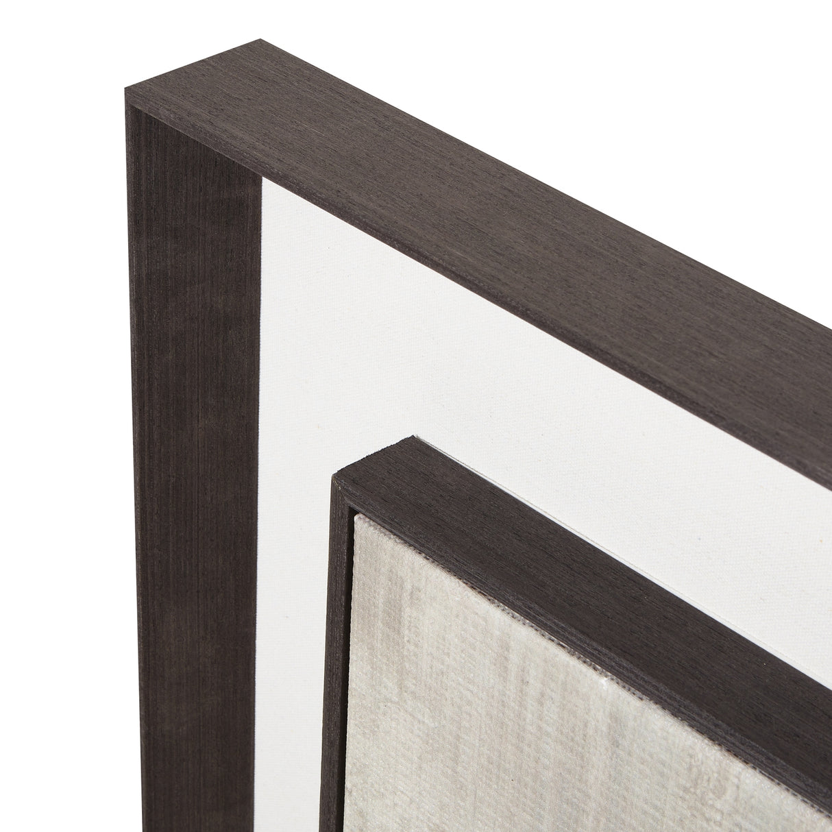 extra large moderno painting on linen mounted in frame