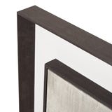 extra large moderno painting on linen mounted in frame