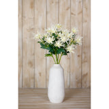 cream sea holly spray