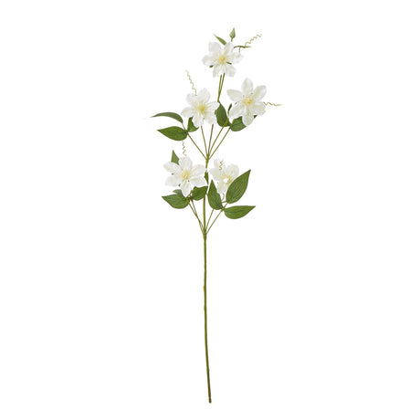 cream pearl clematis spray