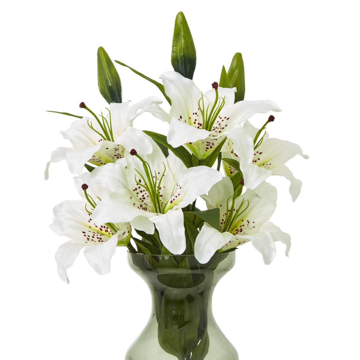 white madonna lily spray