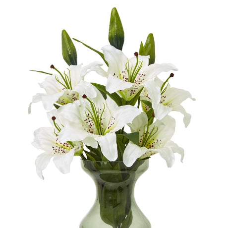 white madonna lily spray