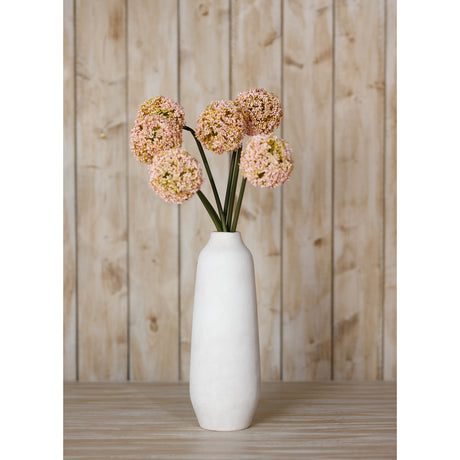 pink allium stem