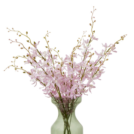 lilac cymbidium spray