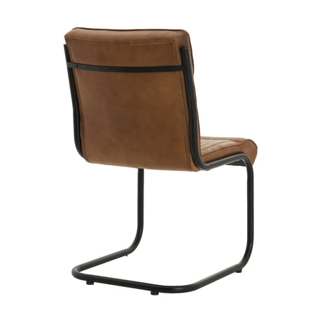 billy leather dining chair