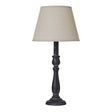 ravenna column table lamp with linen shade