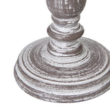 setia column table tamp with linen shade