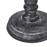 palmyra column table tamp with linen shade