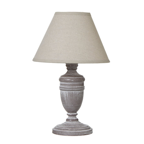 metis urn table lamp with linen shade
