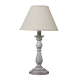 Brigitte Column Table Lamp With Linen Shade